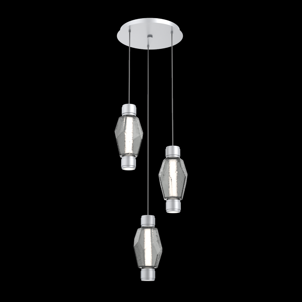 Mandrel Round 3pc Multi-Pendant - Gem