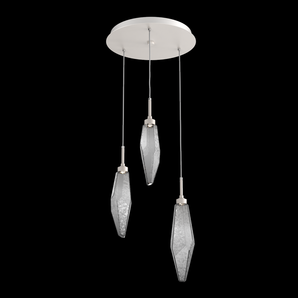 Rock Crystal Round Multi-Pendant - Ready to Ship