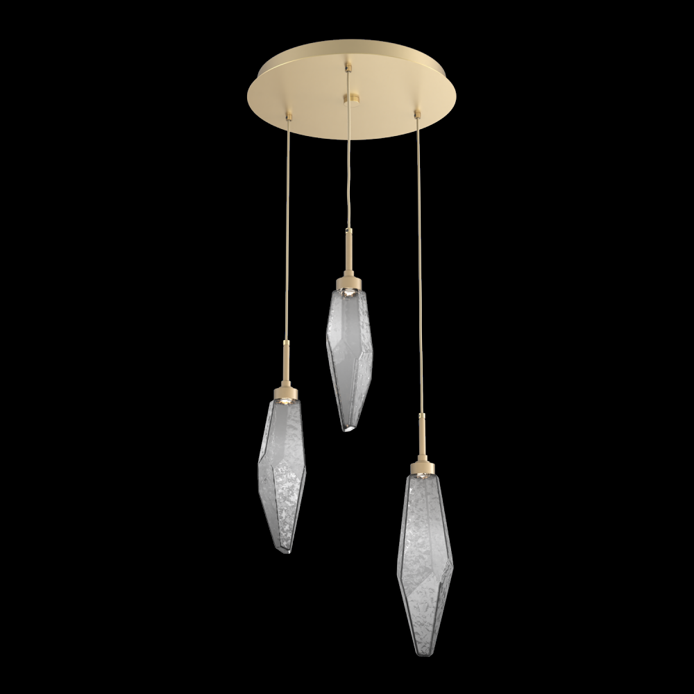 Rock Crystal Round Multi-Pendant - Ready to Ship