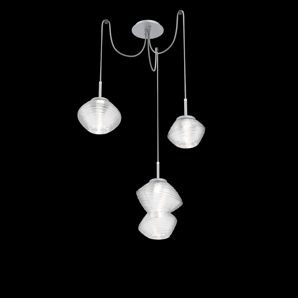 Mesa Round 3pc Swag Multi-Pendant