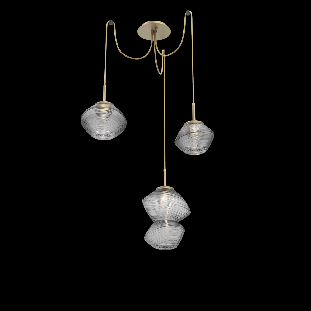 Mesa Round 3pc Swag Multi-Pendant
