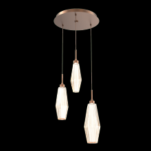Hammerton CHB0049-03-BB-RA-C01-L3 - Aalto Round 3pc Multi-Pendant