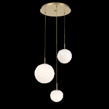 Hammerton CHB0092-03-GB-WL-C01-L3 - Gaia Round 3pc Multi-Pendant