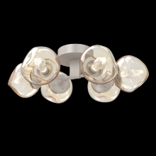 Hammerton CLB0095-01-BS-GA-L3 - Luna Flush Mount - 6pc