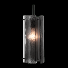 Hammerton LAB0044-12-BB-BG-001-E2 - Textured Glass Pendant - 12-Inch