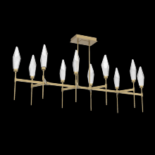 Hammerton PLB0050-67-GB-CC-001-L1 - Rock Crystal Linear Belvedere - 67-Inch