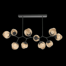 Hammerton PLB0086-BC-MB-ZB-001-L3 - Luna 10pc Branch-Matte Black-Zircon Inner