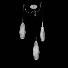 Hammerton SCB0049-03-BS-RS-C01-L1 - Aalto Round 3pc Swag Multi-Pendant