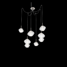 Hammerton SCB0089-06-BS-C-C01-L1 - Mesa Round 6pc Swag Multi-Pendant