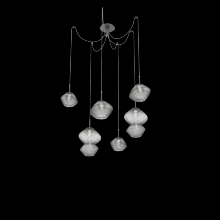 Hammerton SCB0089-06-GP-S-C01-L3 - Mesa Round 6pc Swag Multi-Pendant
