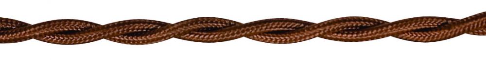 TWSTD RAYONCOVRD WIRE LT BRNZE