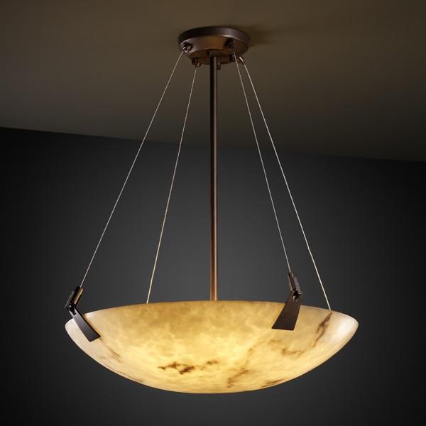 36&#34; Pendant Bowl w/ Tapered Clips