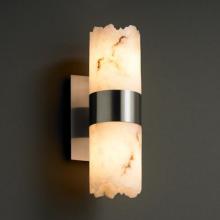 Justice Design Group FAL-8762-10-MBLK - Dakota 2-Up & Downlight Wall Sconce