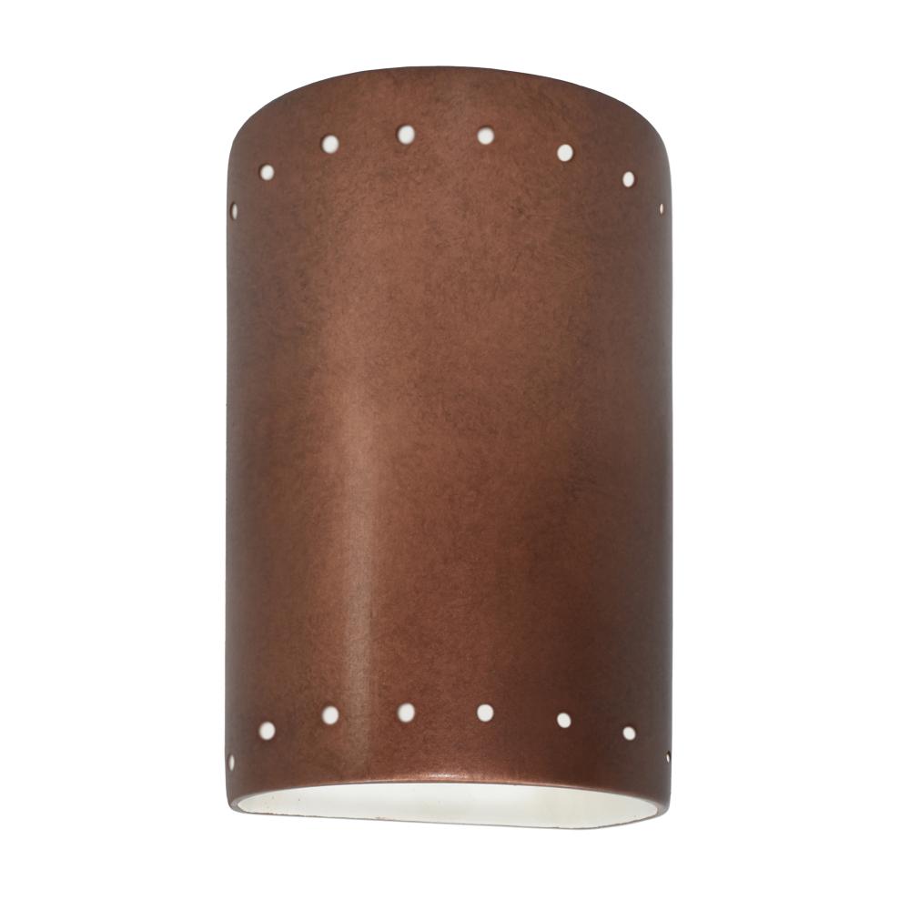 Small Cylinder w/ Perfs - Open Top & Bottom - LED