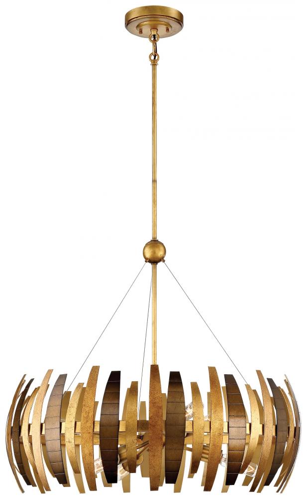 MANITOU - 6 LIGHT CHANDELIER