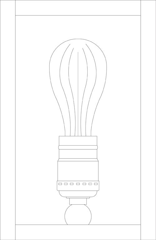 8&#34; vintage sconce