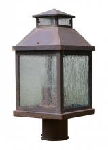 Arroyo Craftsman CAP-9OF-BK - 9" canterbury post mount