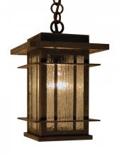Arroyo Craftsman OPH-7RM-BZ - 7" oak park pendant