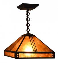Arroyo Craftsman PH-12RM-RB - 12" prairie pendant