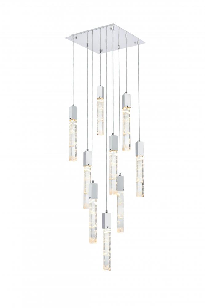 Aurora 20 inch Pendant in Chrome