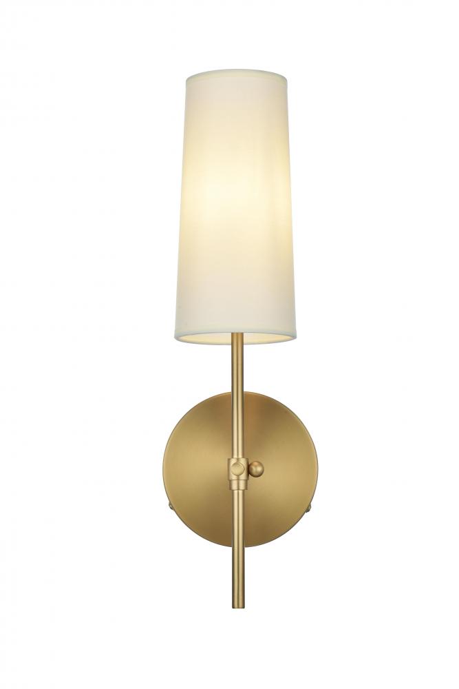Mel Wall Lamp W5&#34;E5&#34;H15.5&#34;L1