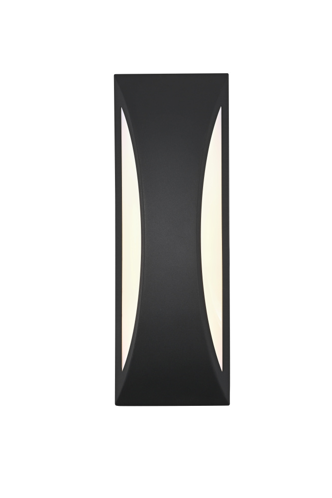 Wall Sconce W4.7&#34; E3.4&#34; H13.8&#34; Black