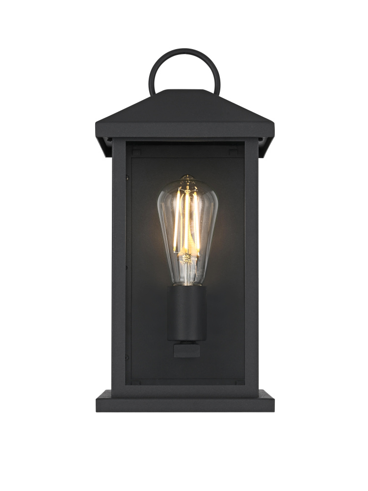 Neil 7 inch Outdoor Wall Sconce in Black