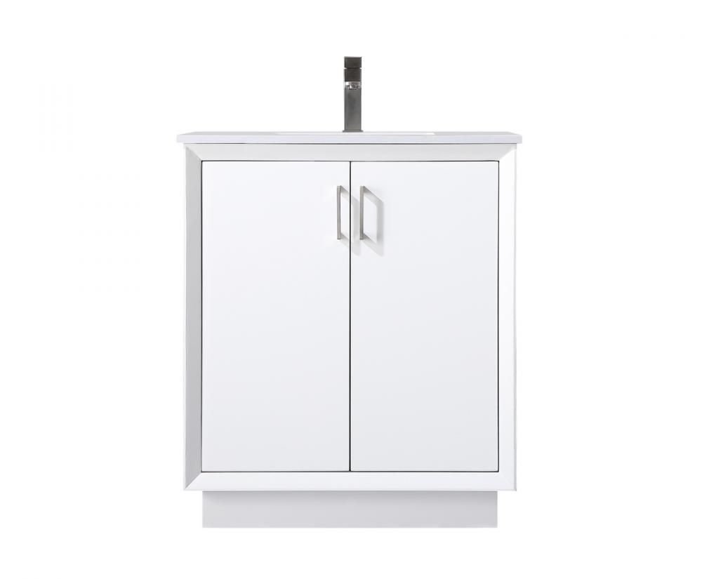 Vanity Cabinet 2Dr 30&#34;W x 22&#34;D x 35&#34;H white