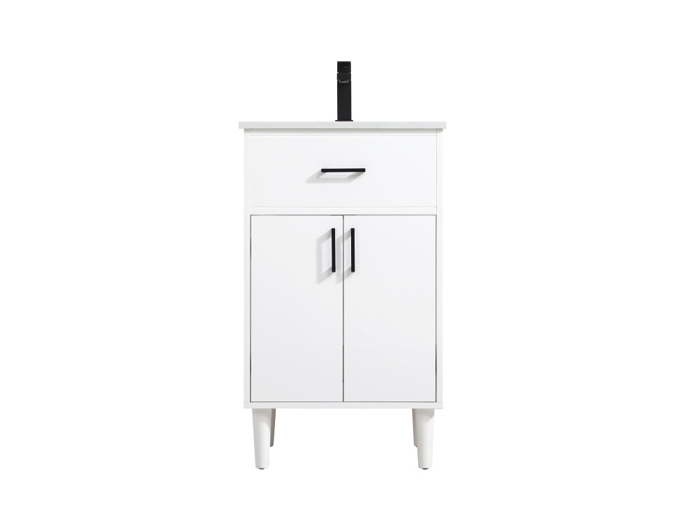Chandler 20 inch Single Bathroom Vanity in White
