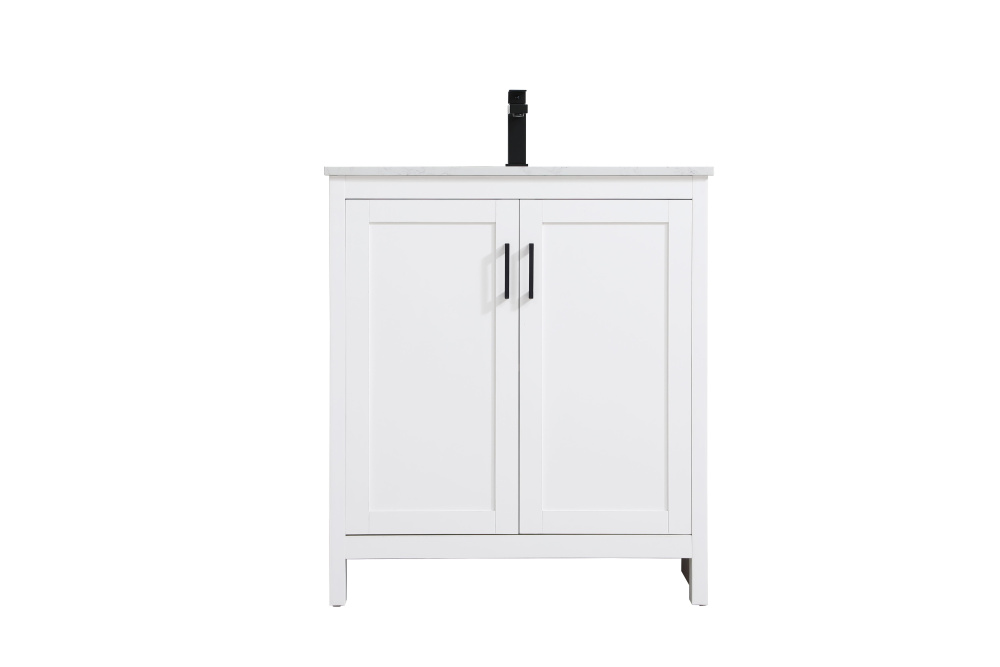 Finnley 30 inch Single Bathroom Vanity in White