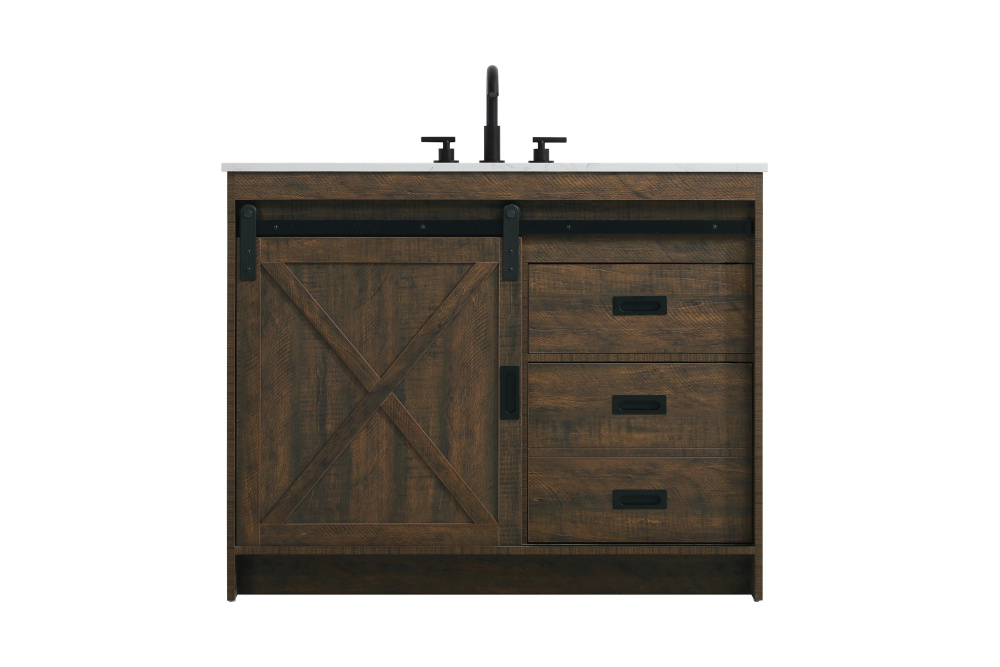 Austin 42 inch Single Bathroom Vanity in Expresso