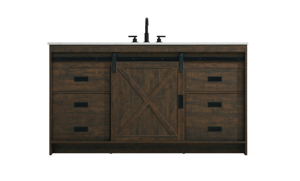 Austin 60 inch Single Bathroom Vanity in Expresso