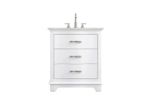 Elegant VF10230WH - Knox 30 inch Single Bathroom Vanity in White